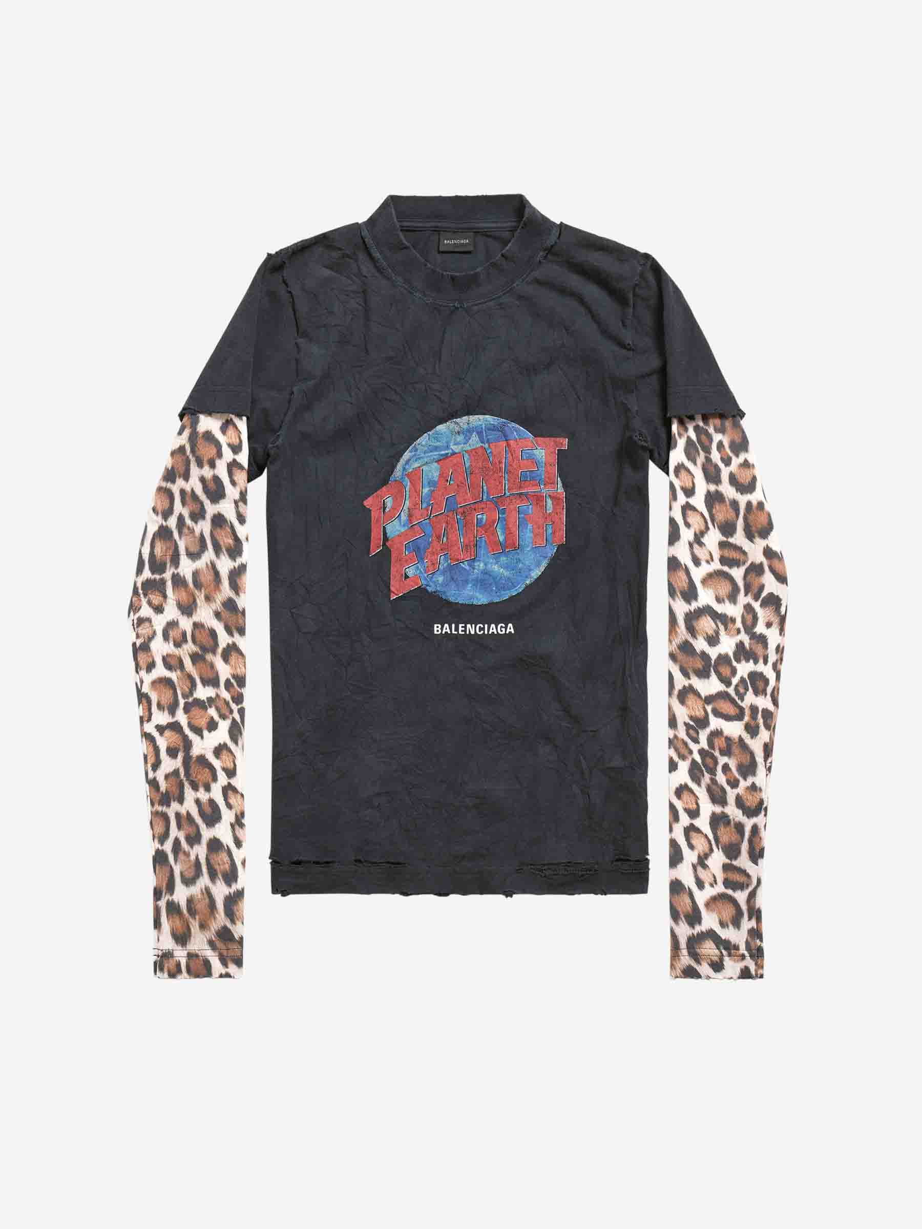 Outlet online Balenciaga Mujer Camisa Oversize Popelin color Blanco sku 701-002123 01 - Foto 1