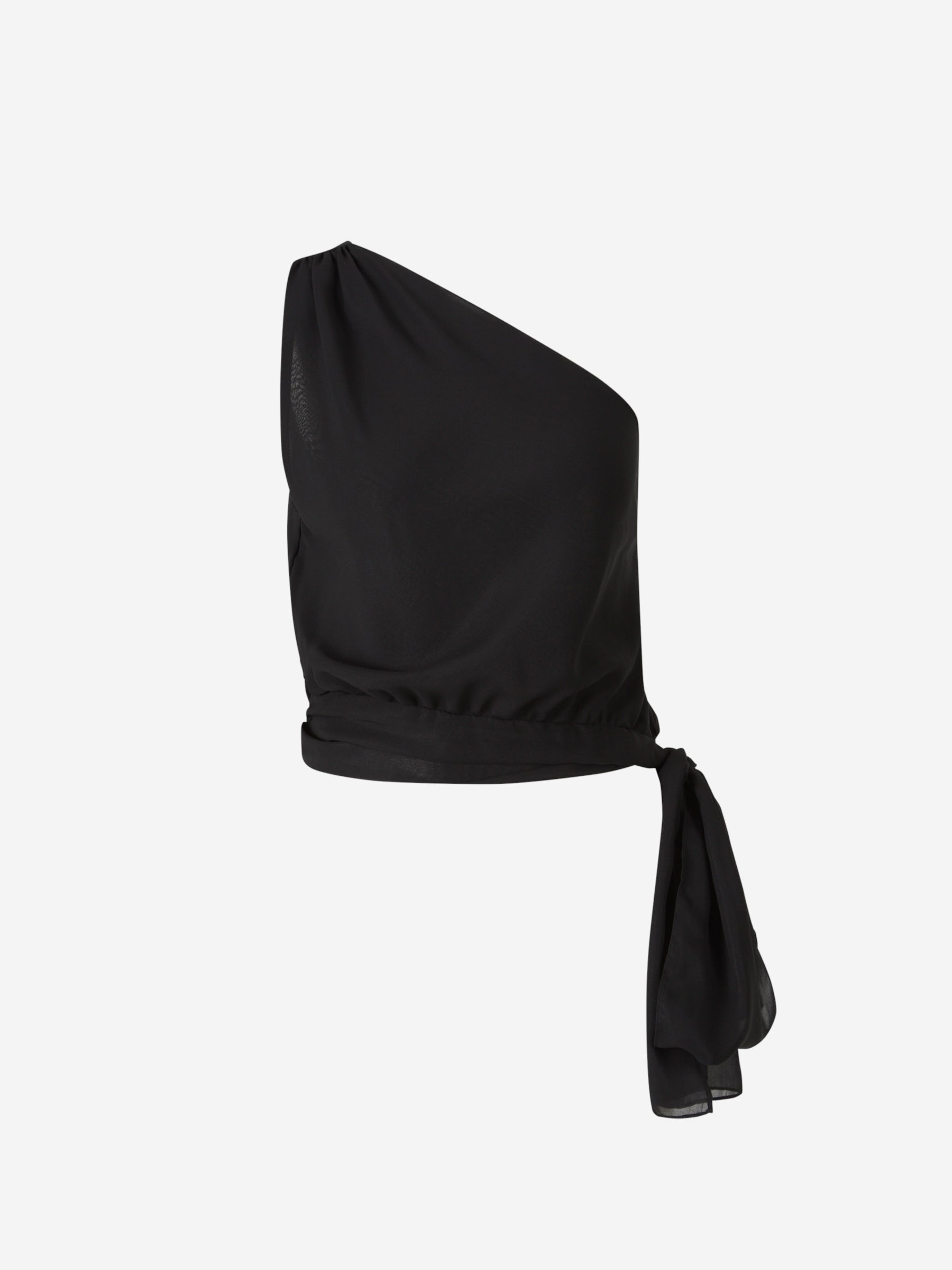 Peserico Mujer Barcelona Blusa Asimétrico Fluido color Negro sku 701-002175 01 - Foto 1