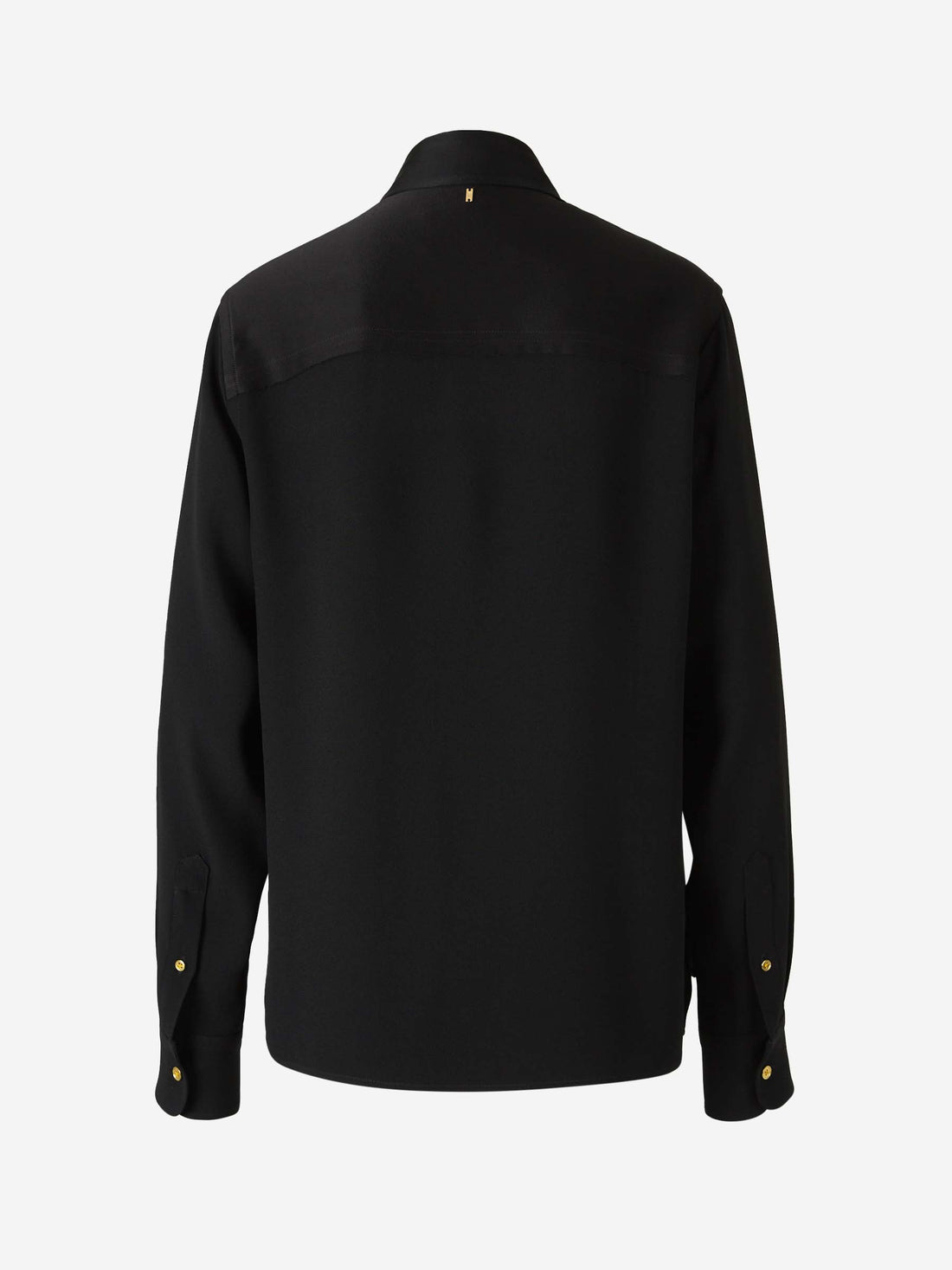 Ami Paris Mujer Barcelona Camisa Lisa Ami de Coeur color Negro sku 701-002179 01 - Foto 2