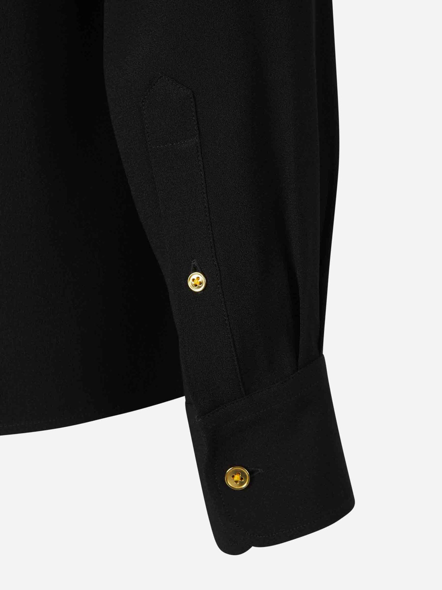 Ami Paris Mujer Barcelona Camisa Lisa Ami de Coeur color Negro sku 701-002179 01 - Foto 4
