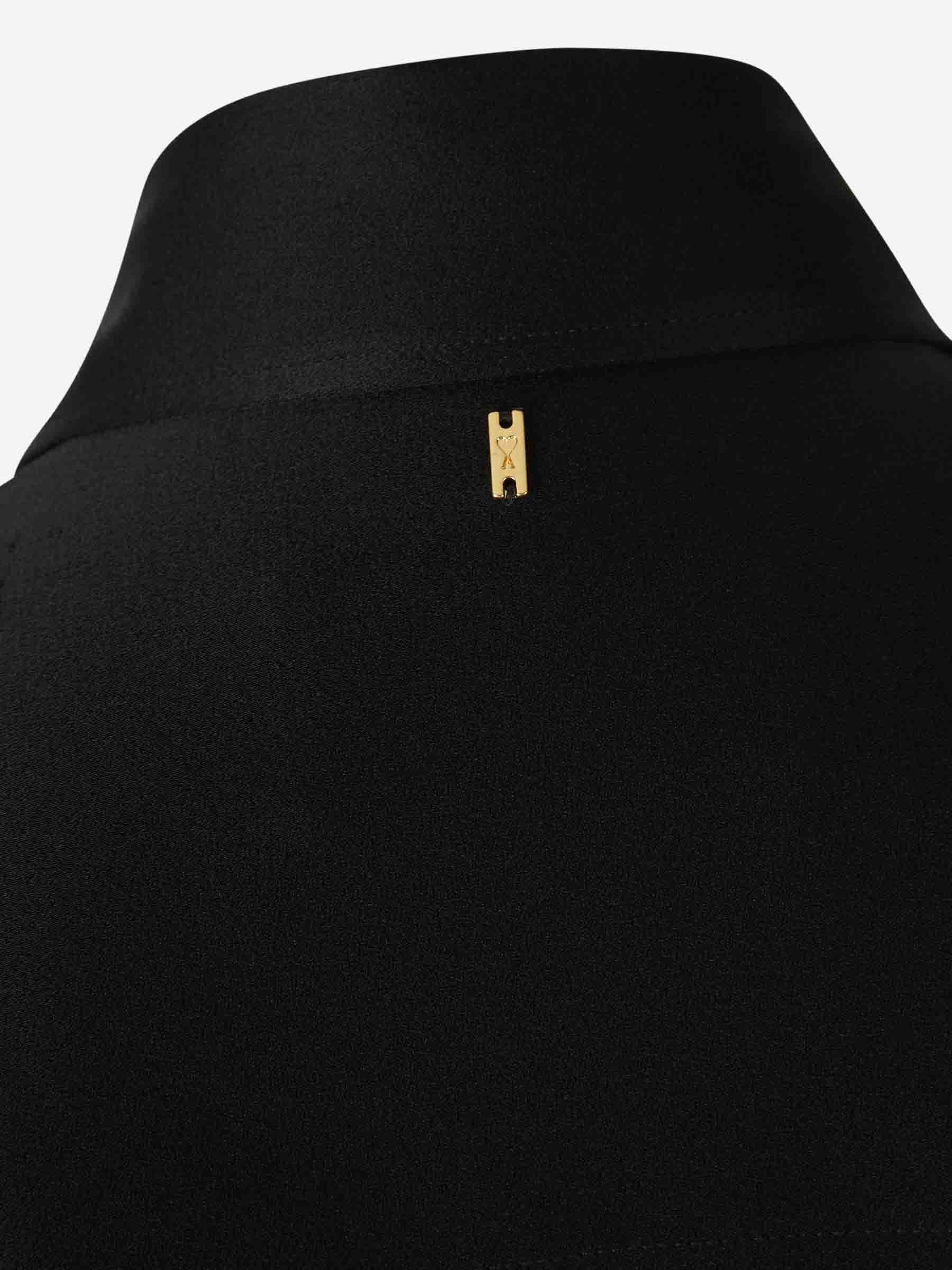 Ami Paris Mujer Barcelona Camisa Lisa Ami de Coeur color Negro sku 701-002179 01 - Foto 5