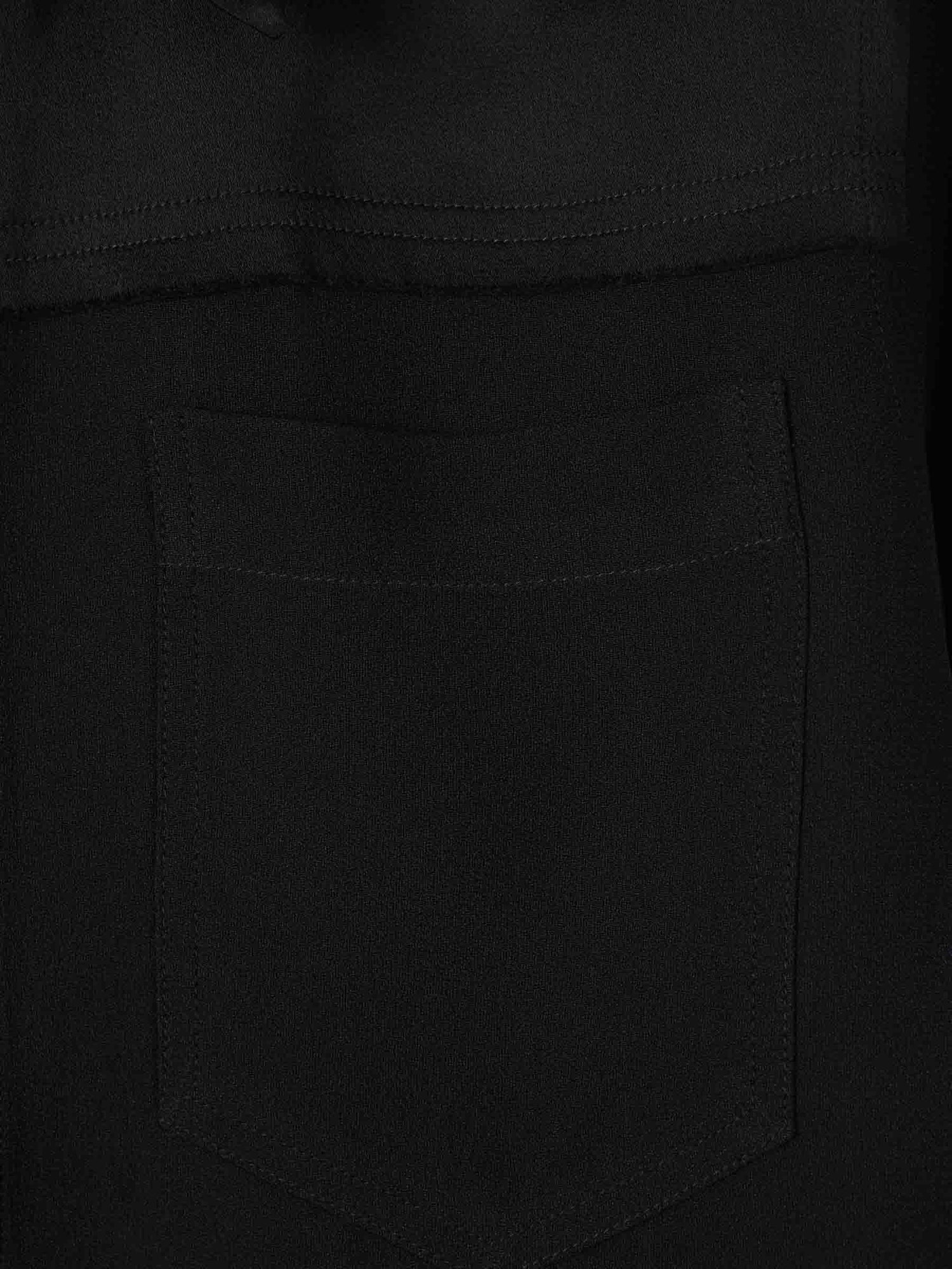 Ami Paris Mujer Barcelona Camisa Lisa Ami de Coeur color Negro sku 701-002179 01 - Foto 6