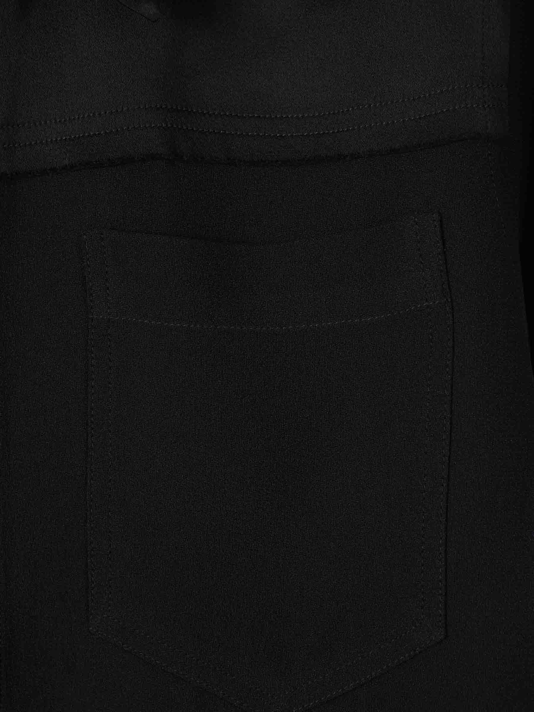 Ami Paris Mujer Barcelona Camisa Lisa Ami de Coeur color Negro sku 701-002179 01 - Foto 6