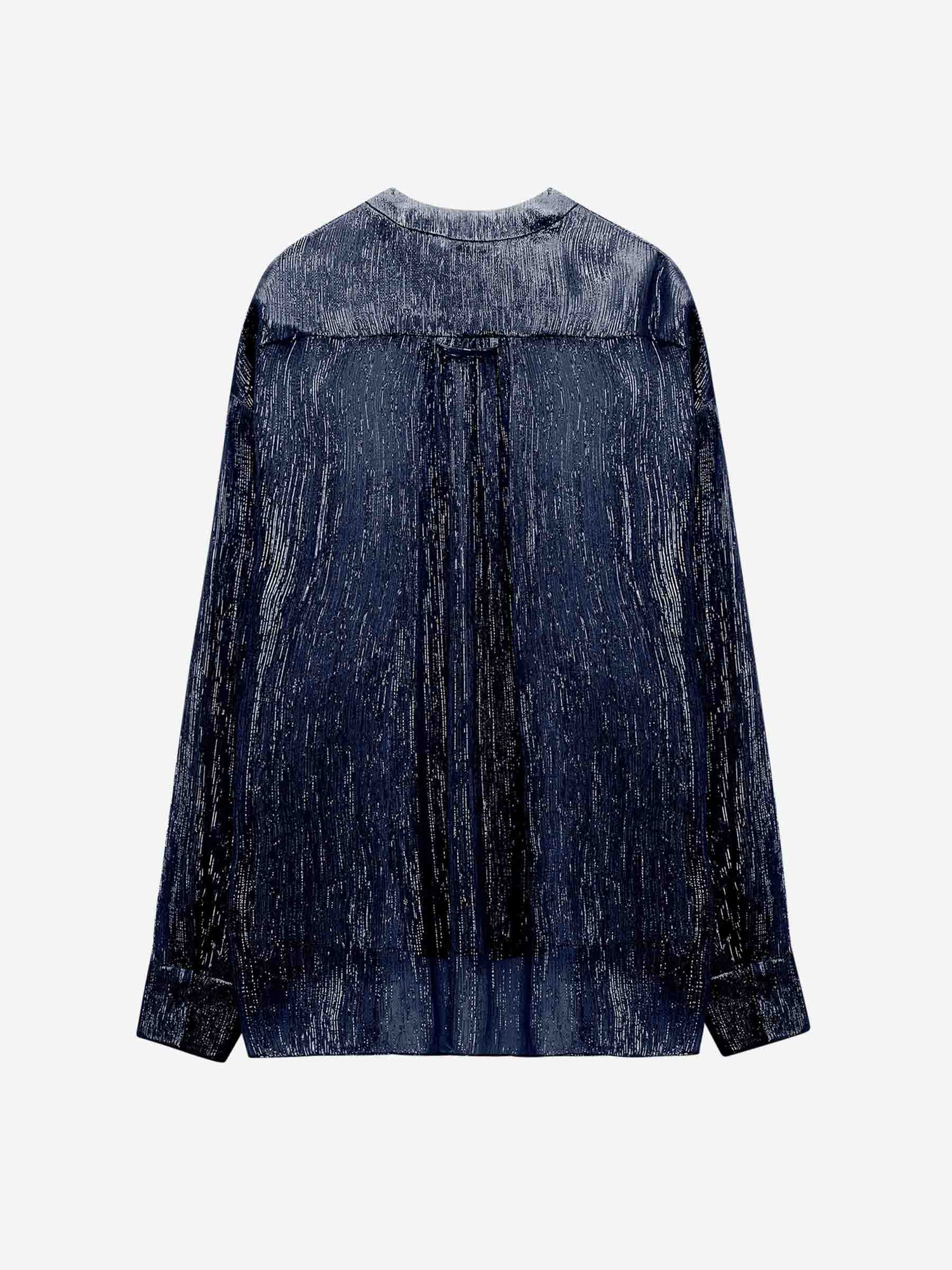 Dorothee Schumacher Mujer Barcelona Blusa Shimmering Shine color Azul Marino sku 701-002204 01 - Foto 3