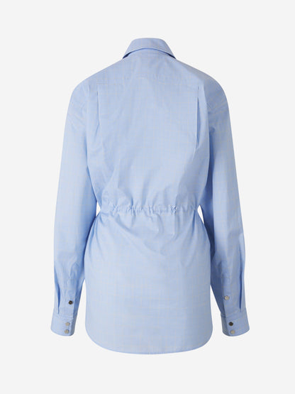 Outlet online Rabanne Mujer Camisa Rayas Algodón color Azul sku 701-002210 01 - Foto 2