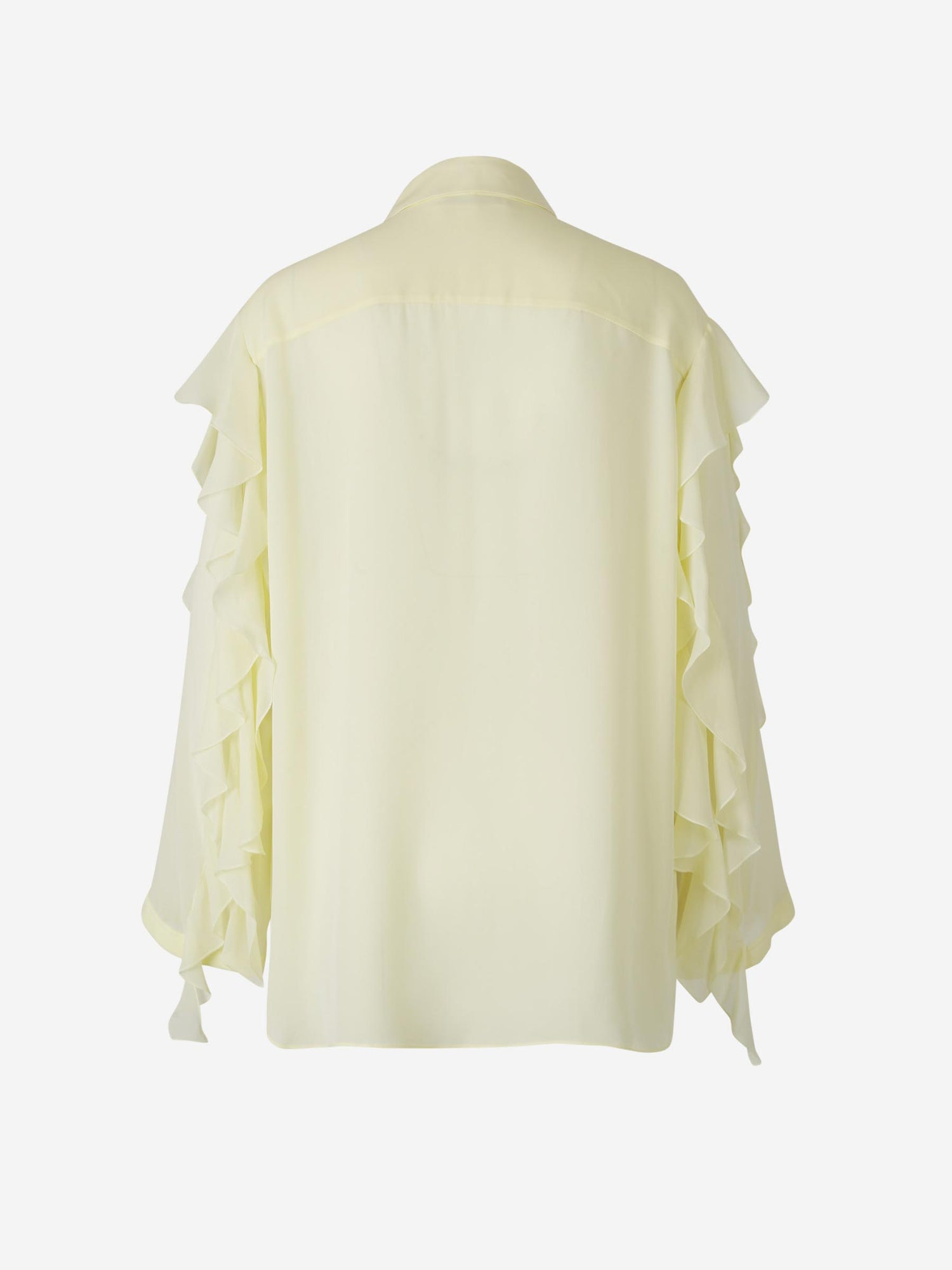 Dorothee Schumacher Mujer Barcelona Blusa Seda Volantes color Amarillo Claro sku 701-002251 01 - Foto 3