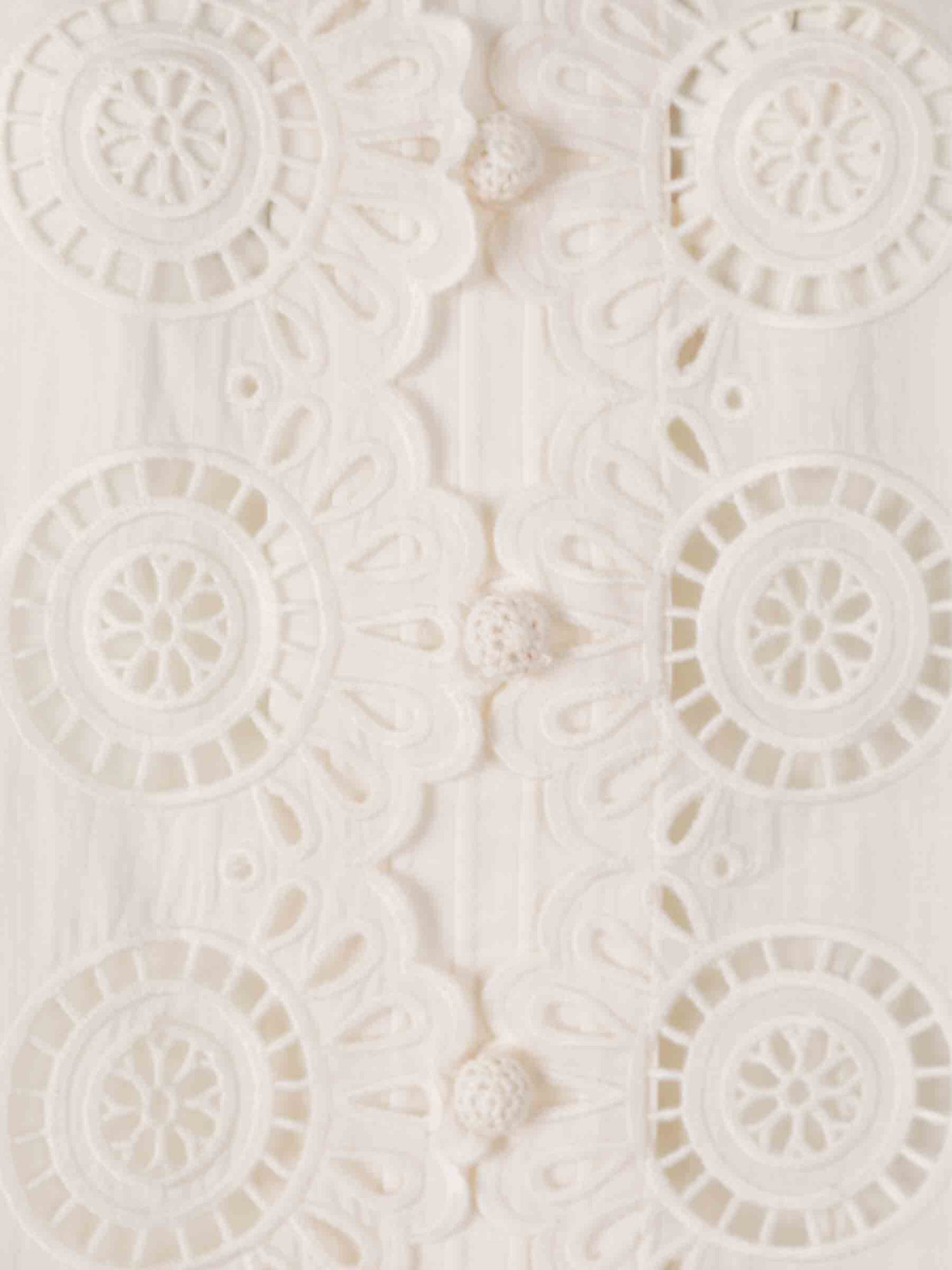 Outlet online Zimmermann Mujer Blusa Bordada Lucky color Crema sku 701-002286 01 - Foto 3