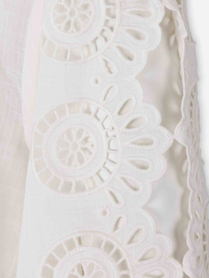 Outlet online Zimmermann Mujer Blusa Bordada Lucky color Crema sku 701-002286 01 - Foto 4