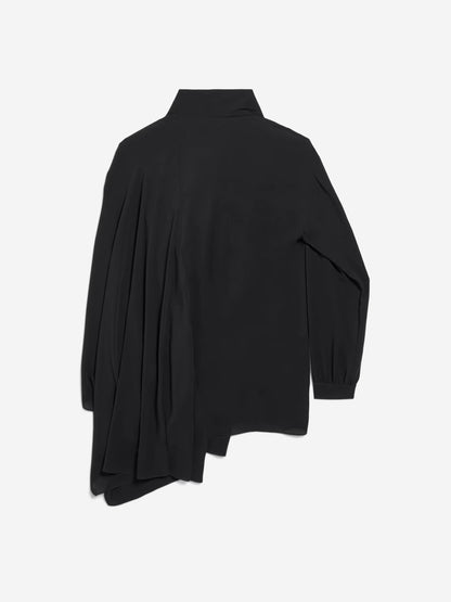 Outlet online Balenciaga Mujer Blusa Con Lazo color Negro sku 701-002289 01 - Foto 3