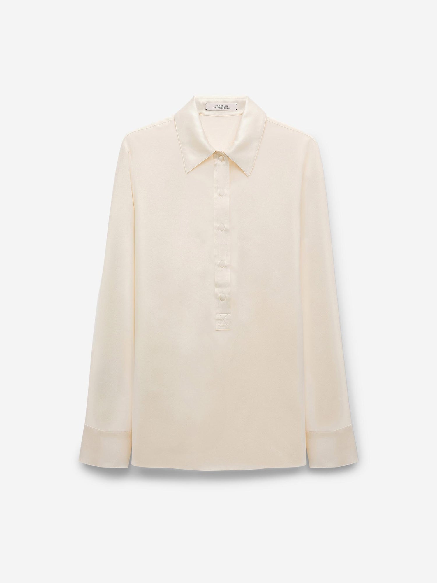 Outlet online Dorothee Schumacher Mujer Blusa Satén Seda color Beige sku 701-002297 01 - Foto 1