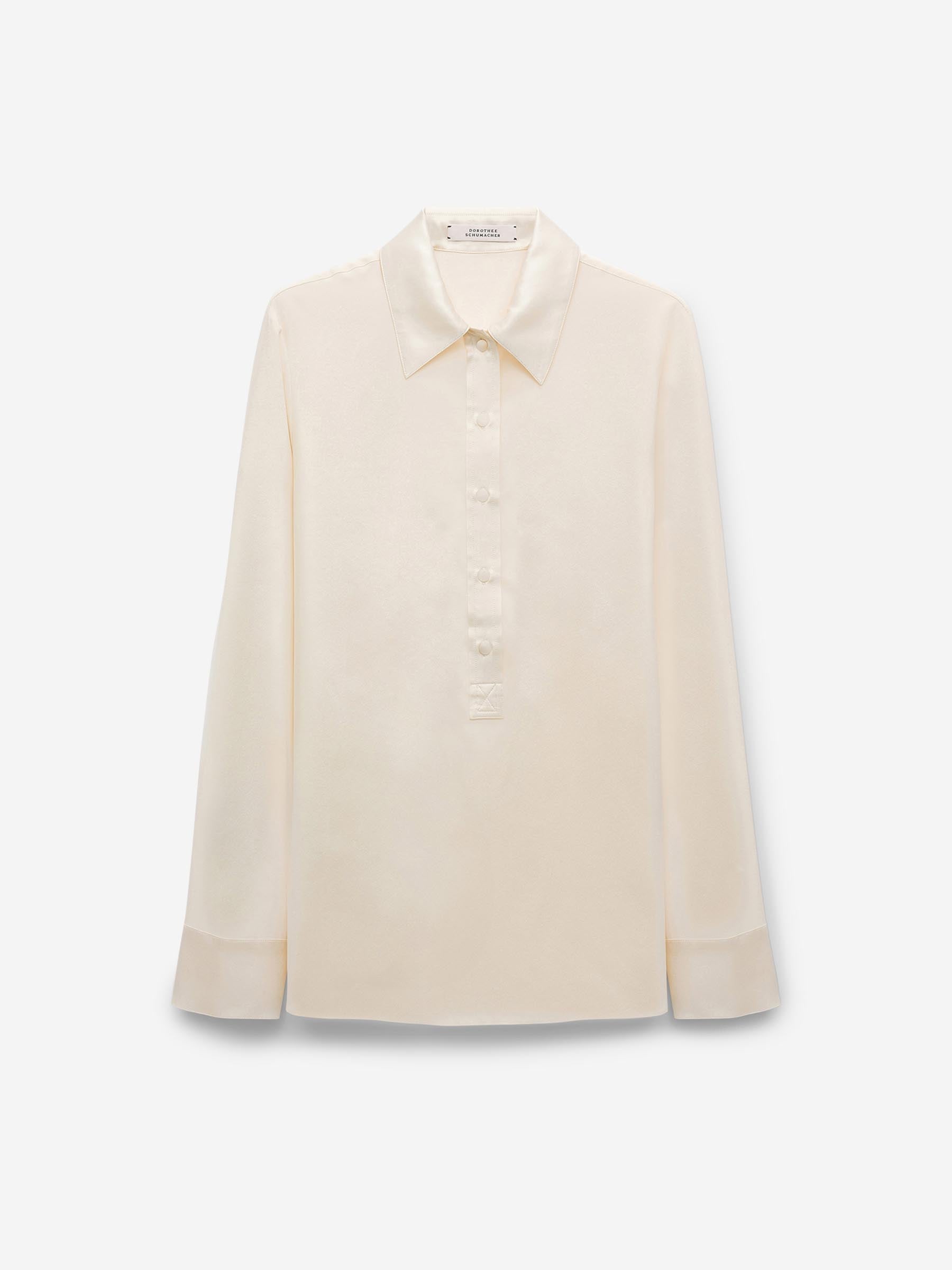 Outlet online Dorothee Schumacher Mujer Blusa Satén Seda color Beige sku 701-002297 01 - Foto 1