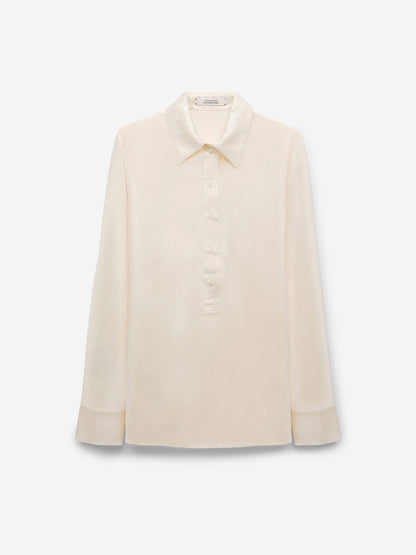 Outlet online Dorothee Schumacher Mujer Blusa Satén Seda color Beige sku 701-002297 01 - Foto 1