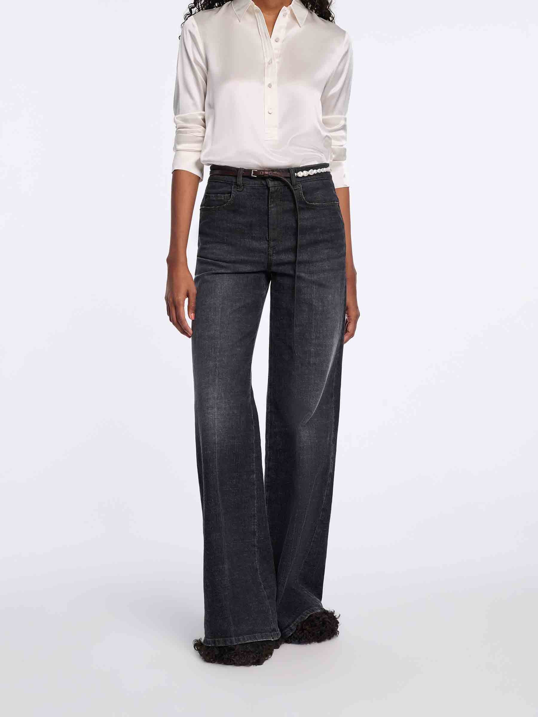 Outlet online Dorothee Schumacher Mujer Blusa Satén Seda color Beige sku 701-002297 01 - Foto 2