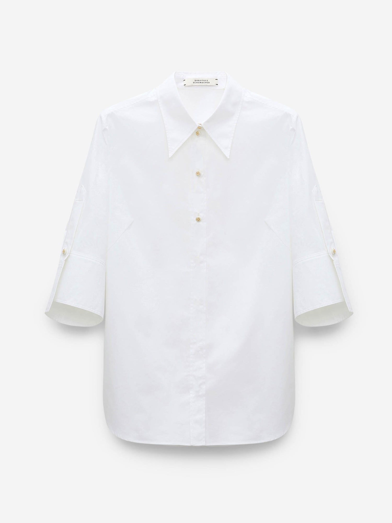 Outlet online Dorothee Schumacher Mujer Blusa Pure Power color Blanco sku 701-002306 01 - Foto 1
