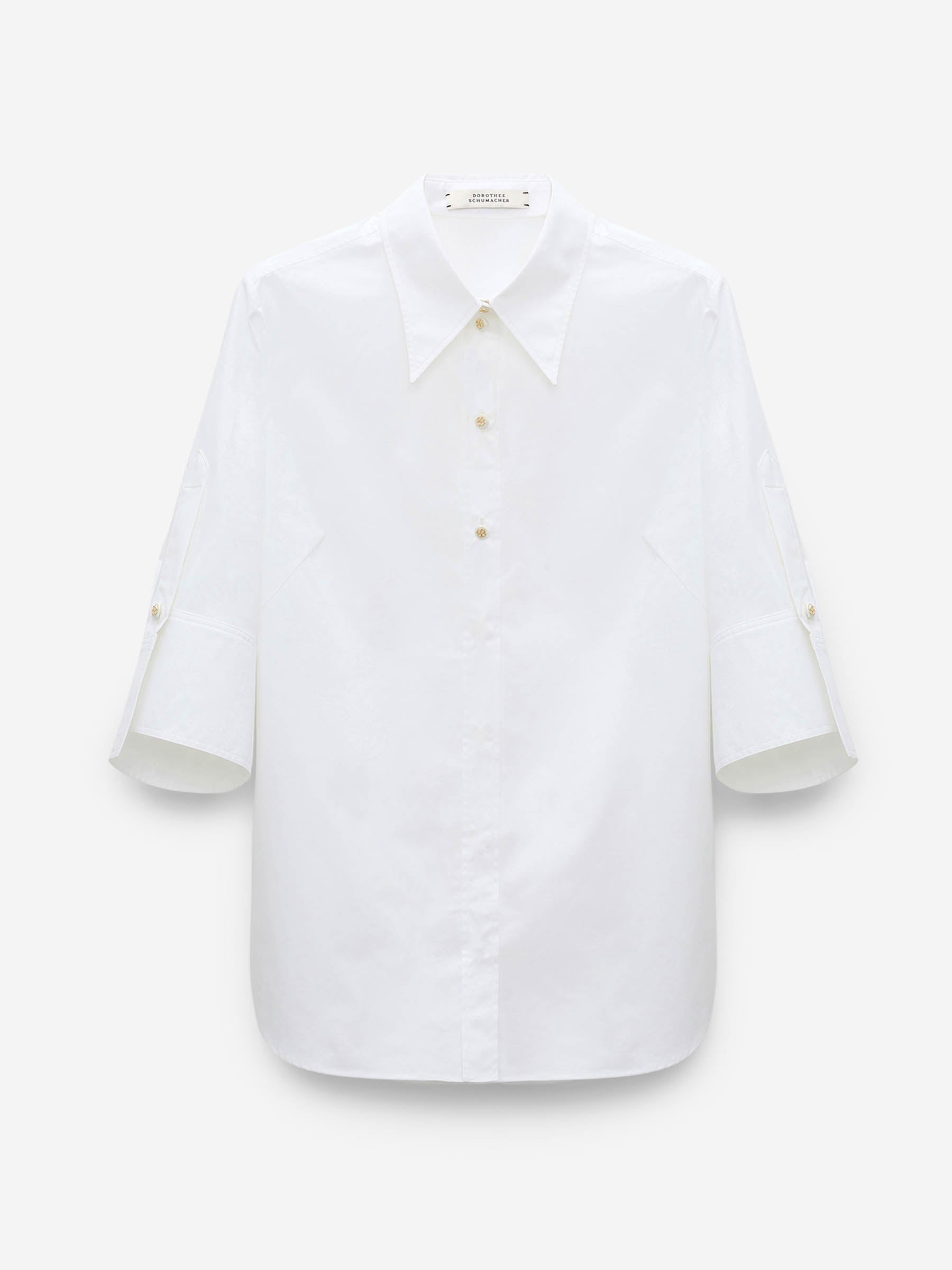 Outlet online Dorothee Schumacher Mujer Blusa Pure Power color Blanco sku 701-002306 01 - Foto 1