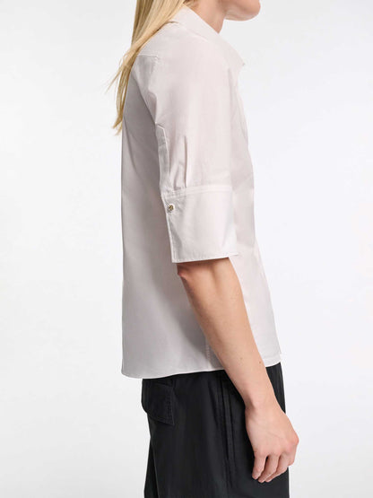 Outlet online Dorothee Schumacher Mujer Blusa Pure Power color Blanco sku 701-002306 01 - Foto 3