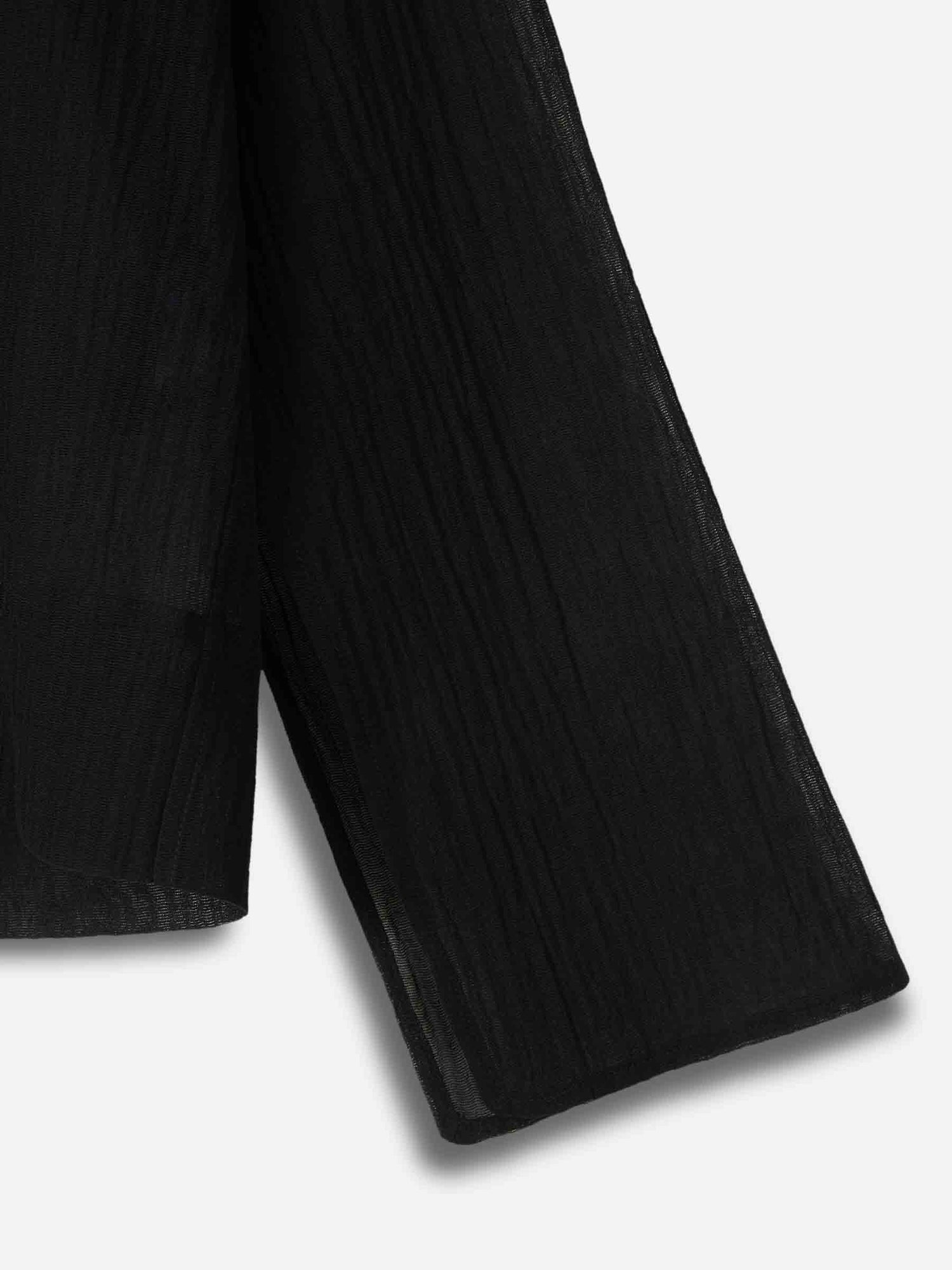 Outlet online TOTEME Mujer Blusa Semitransparente color Negro sku 701-002313 01 - Foto 3