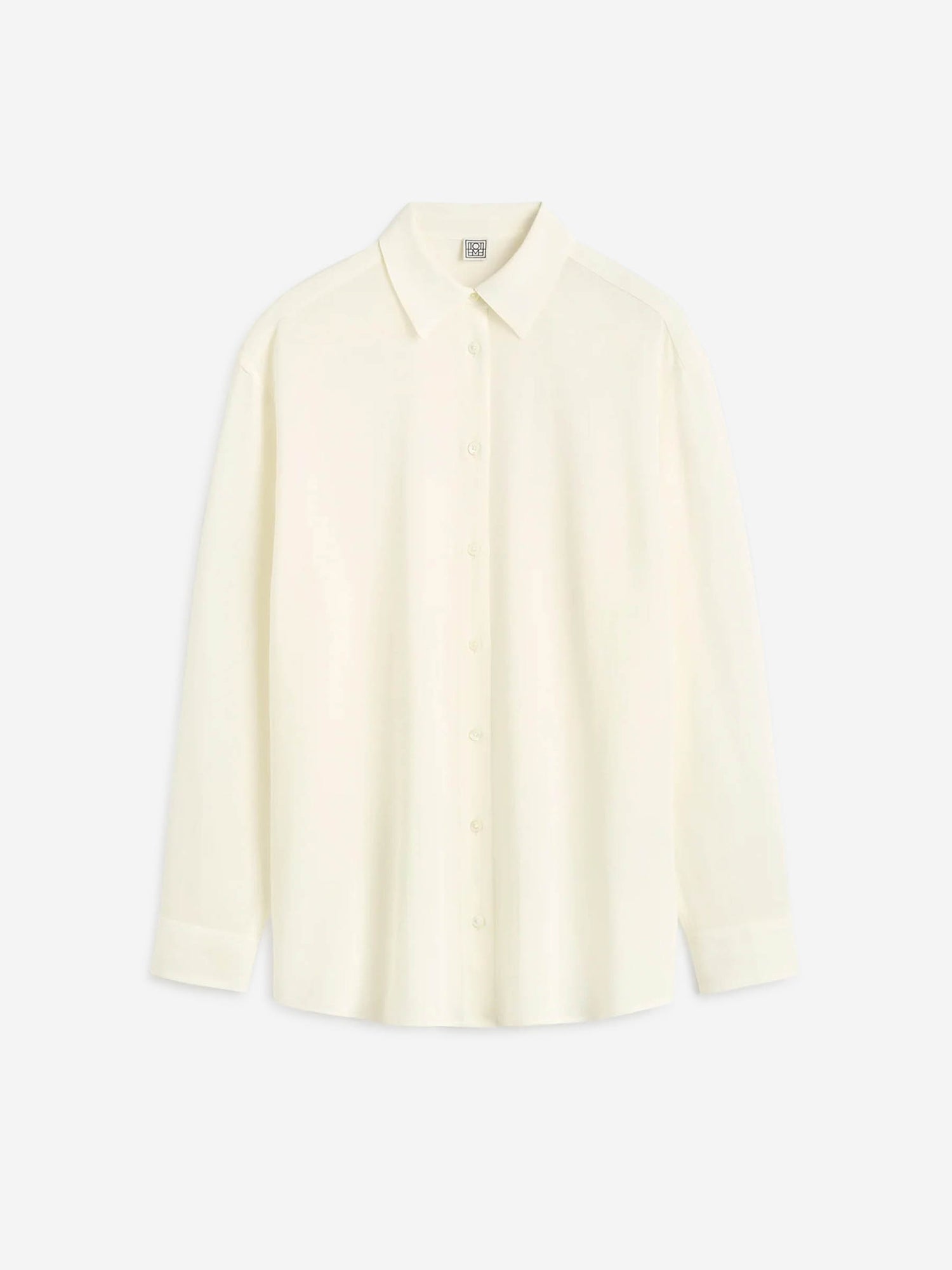 Outlet online TOTEME Mujer Camisa Clásica Crepe color Blanco sku 701-002327 01 - Foto 1