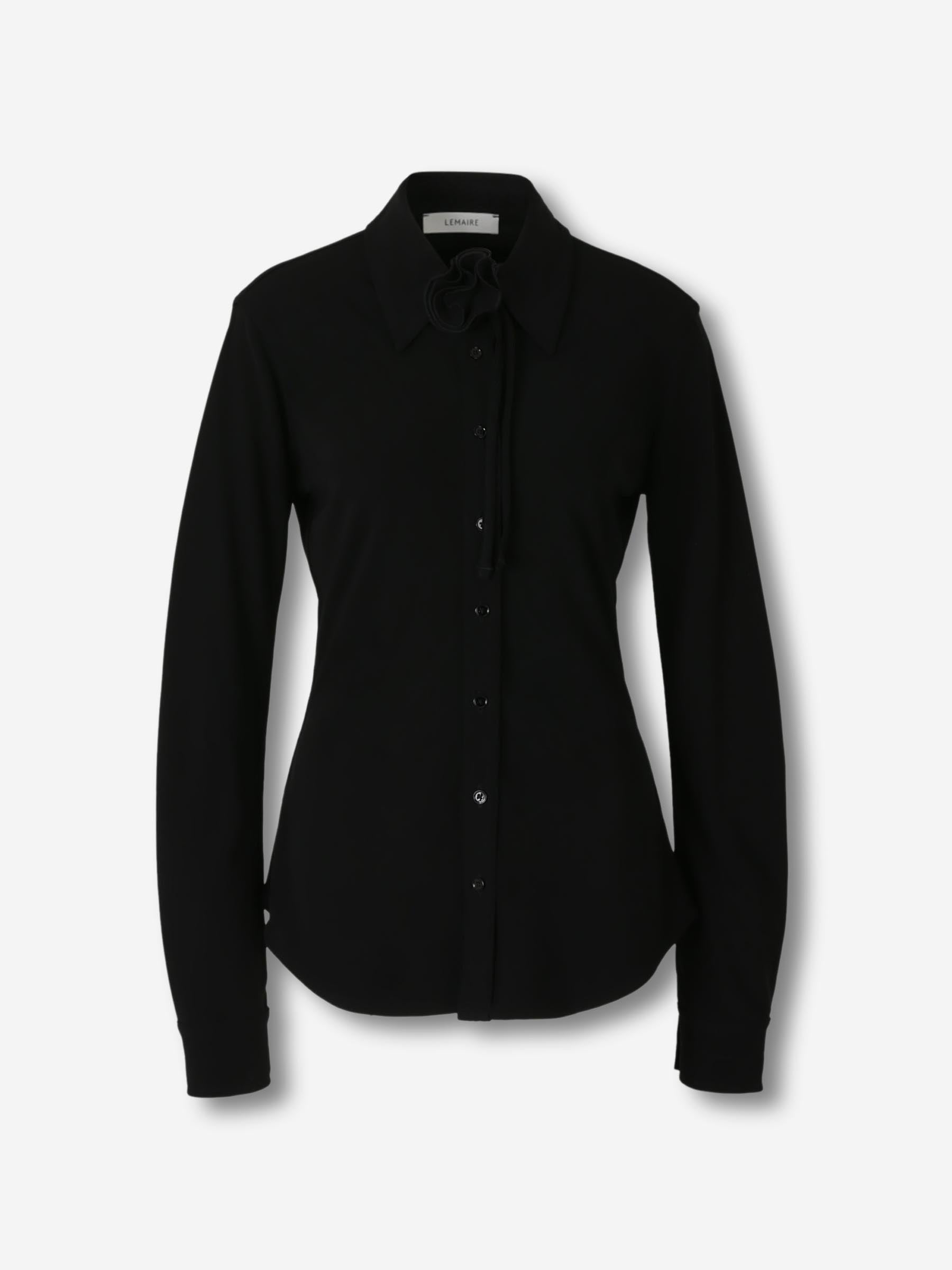 Outlet online Lemaire Mujer Camisa Casual Flor color Negro sku 701-002329 01 - Foto 1