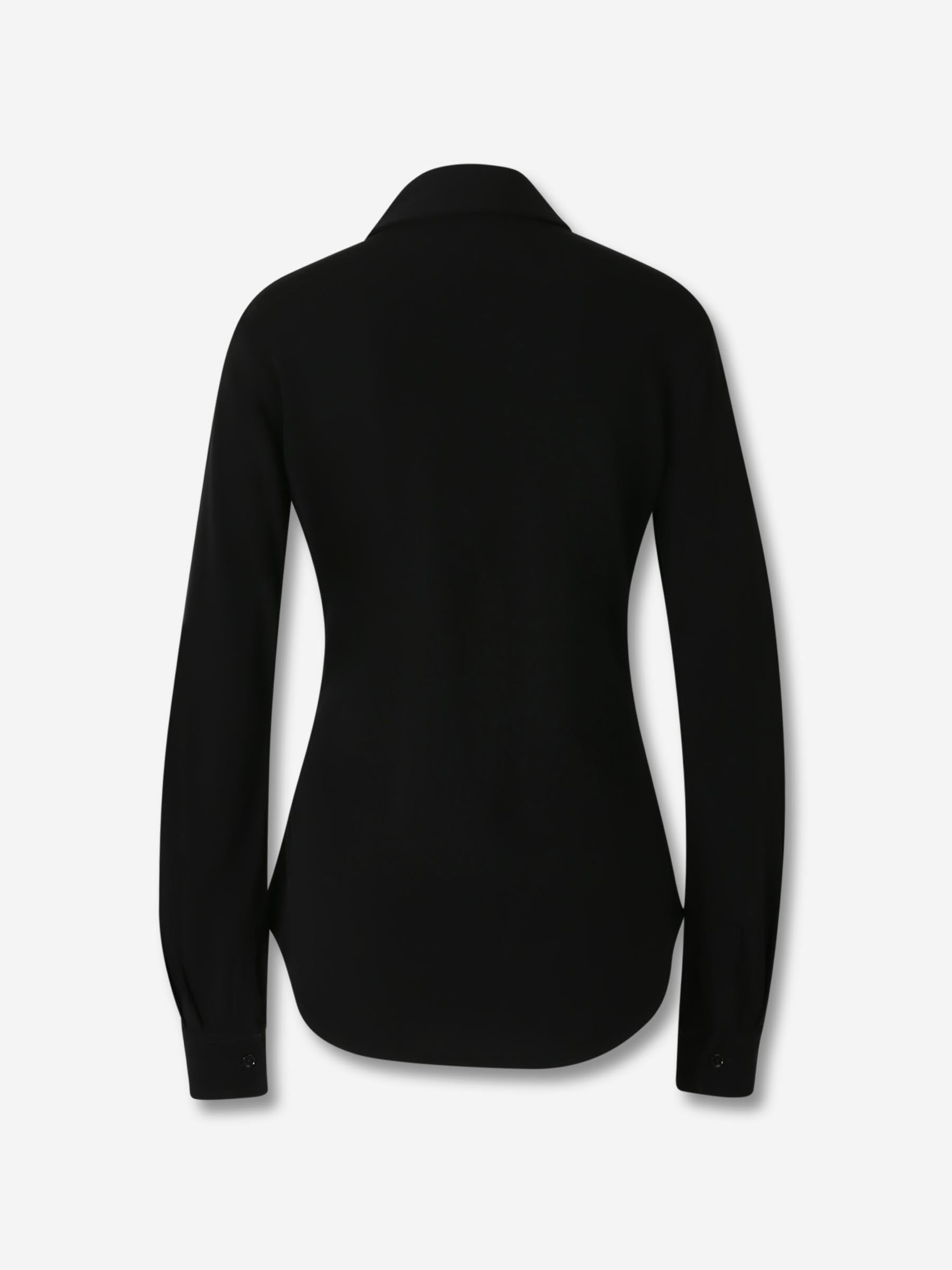 Outlet online Lemaire Mujer Camisa Casual Flor color Negro sku 701-002329 01 - Foto 2