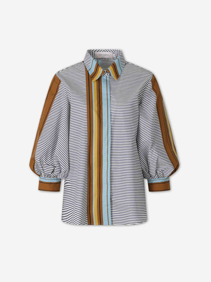 Outlet online Silvia Tcherassi Mujer Blusa Belkis color Multicolor sku 701-002333 01 - Foto 1