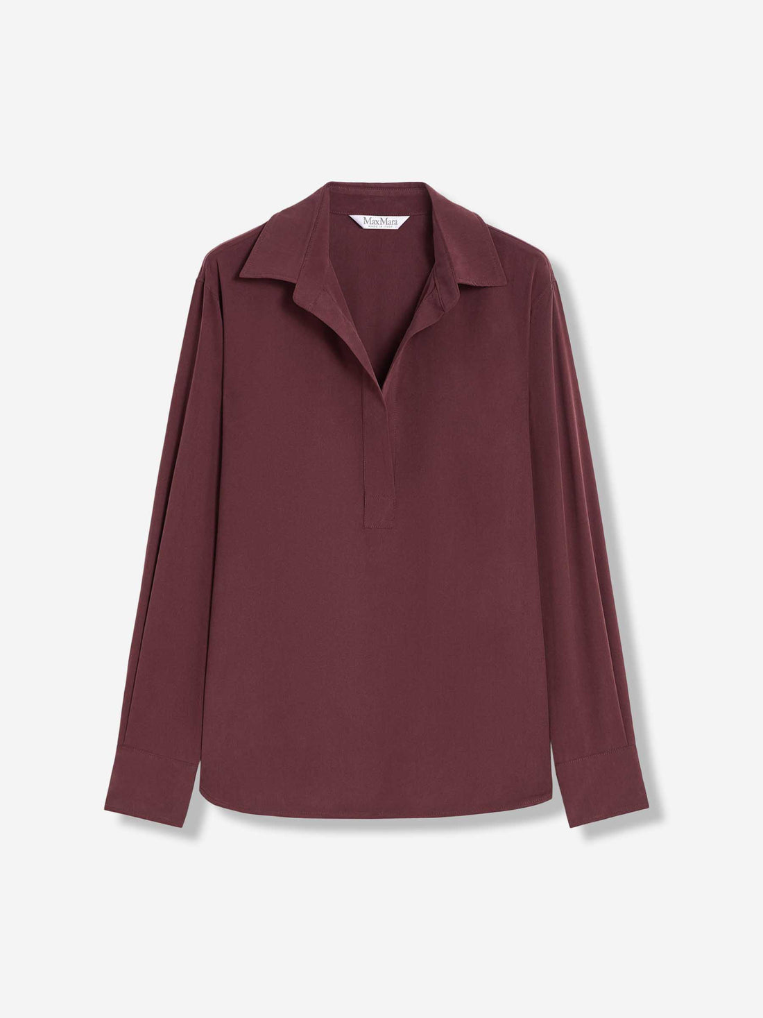 Outlet online Max Mara Mujer Blusa Seda color Burdeos sku 701-002360 01 - Foto 1