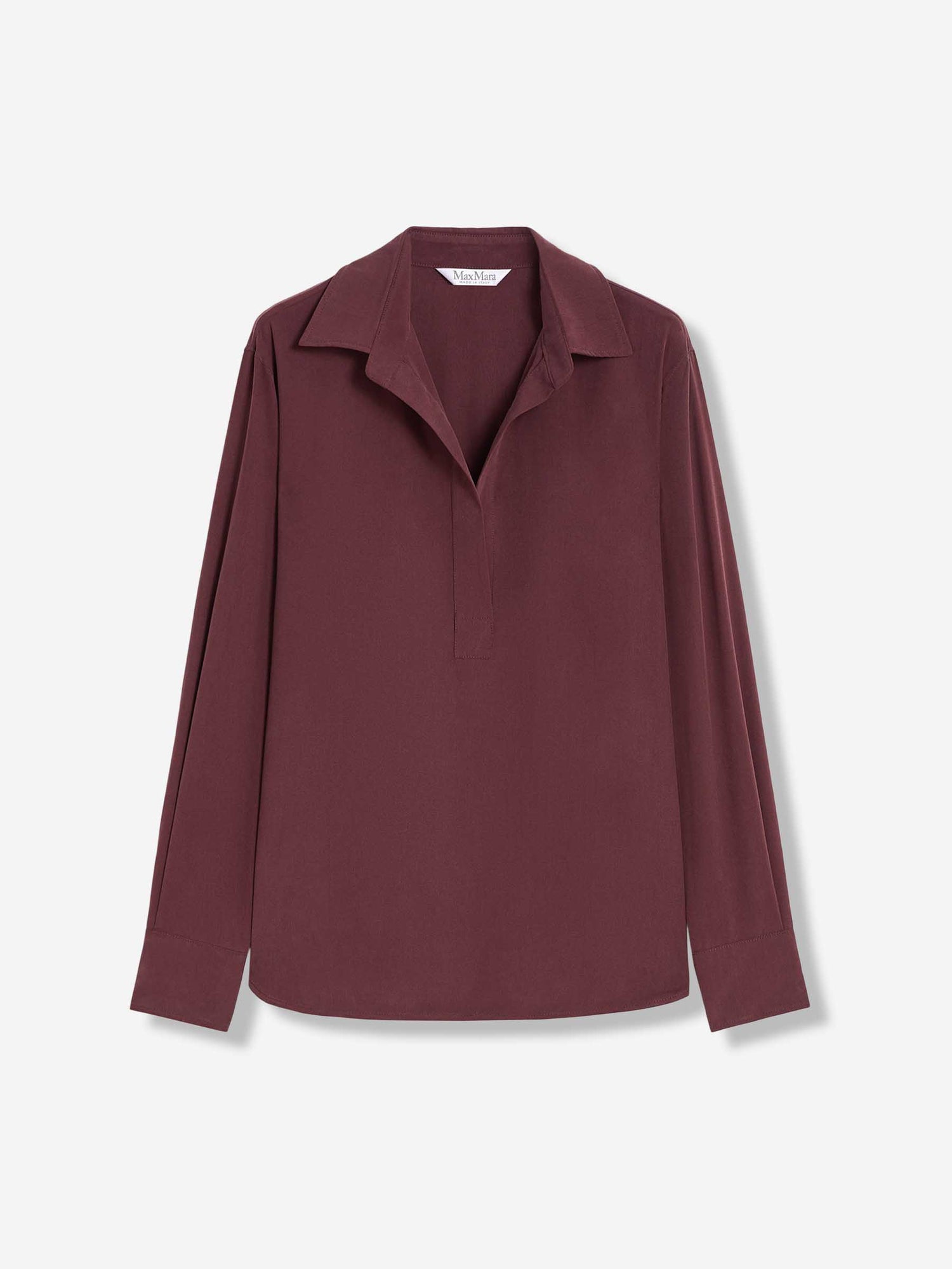 Outlet online Max Mara Mujer Blusa Seda color Burdeos sku 701-002360 01 - Foto 1