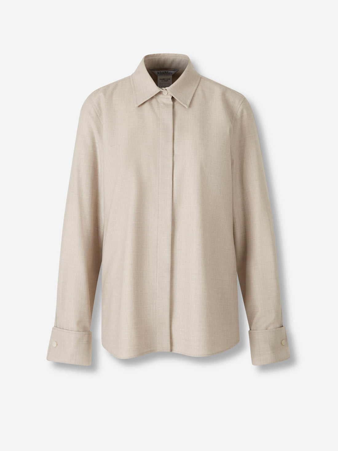 Outlet online Max Mara Mujer Camisa Cachemira color Beige sku 701-002361 01 - Foto 1