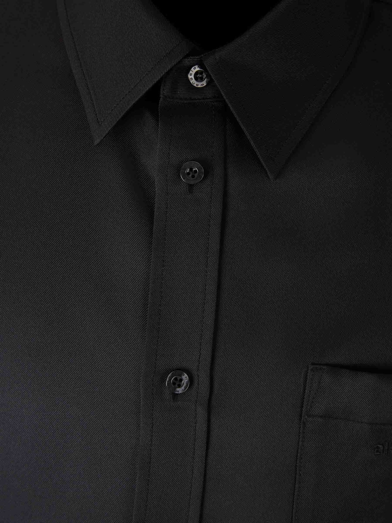 Outlet online Alexander Wang Mujer Camisa Lisa Seda color Negro sku 701-002363 01 - Foto 3