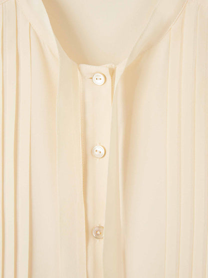Outlet online Ulla Johnson Mujer Blusa Delvine color Crema sku 701-002372 00 - Foto 3