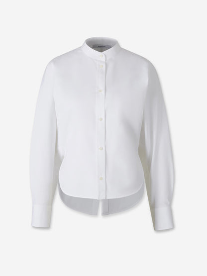 Outlet online Givenchy Mujer Camisa Cocoon color Blanco sku 701-002376 01 - Foto 1