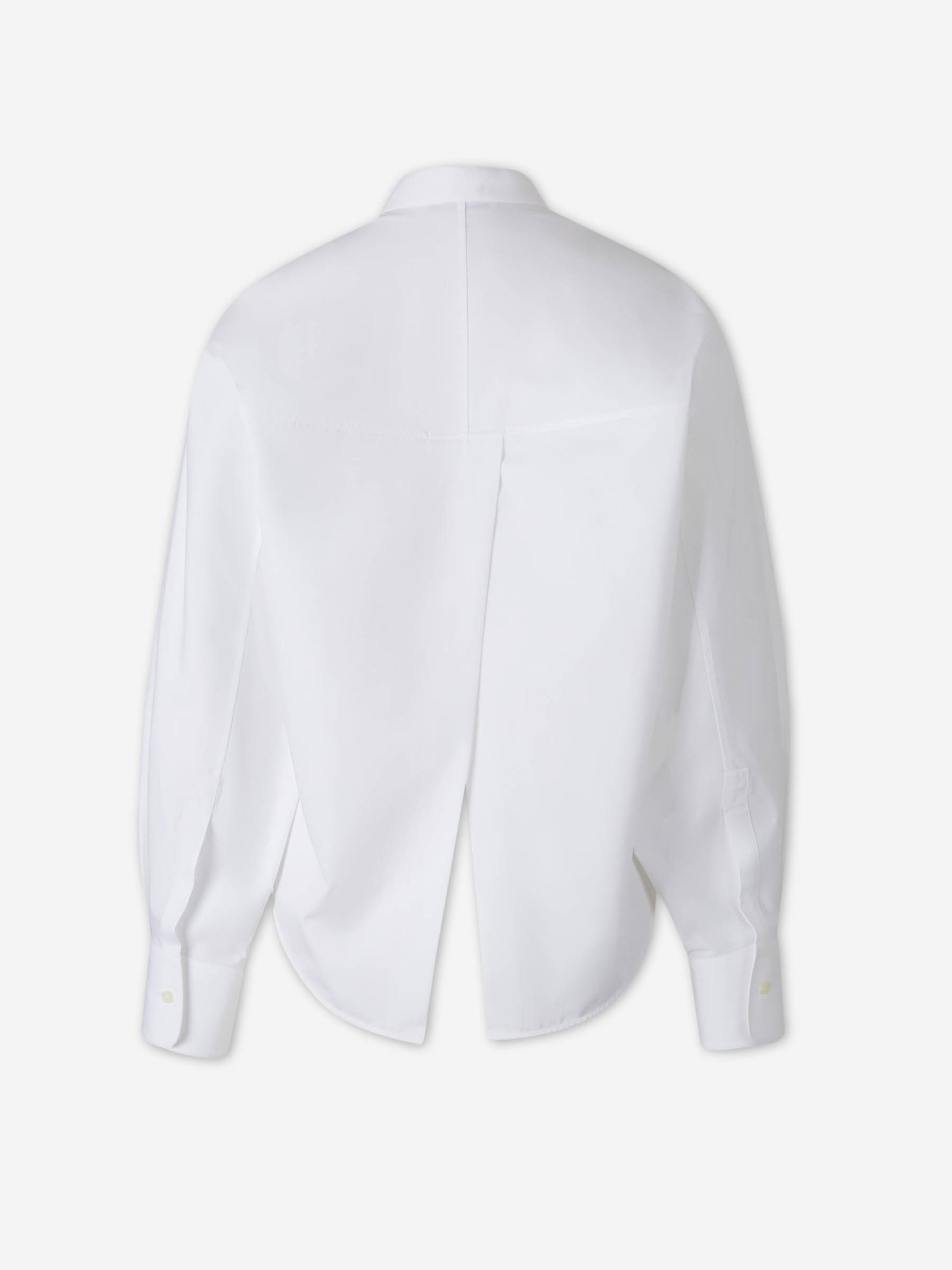 Outlet online Givenchy Mujer Camisa Cocoon color Blanco sku 701-002376 01 - Foto 2