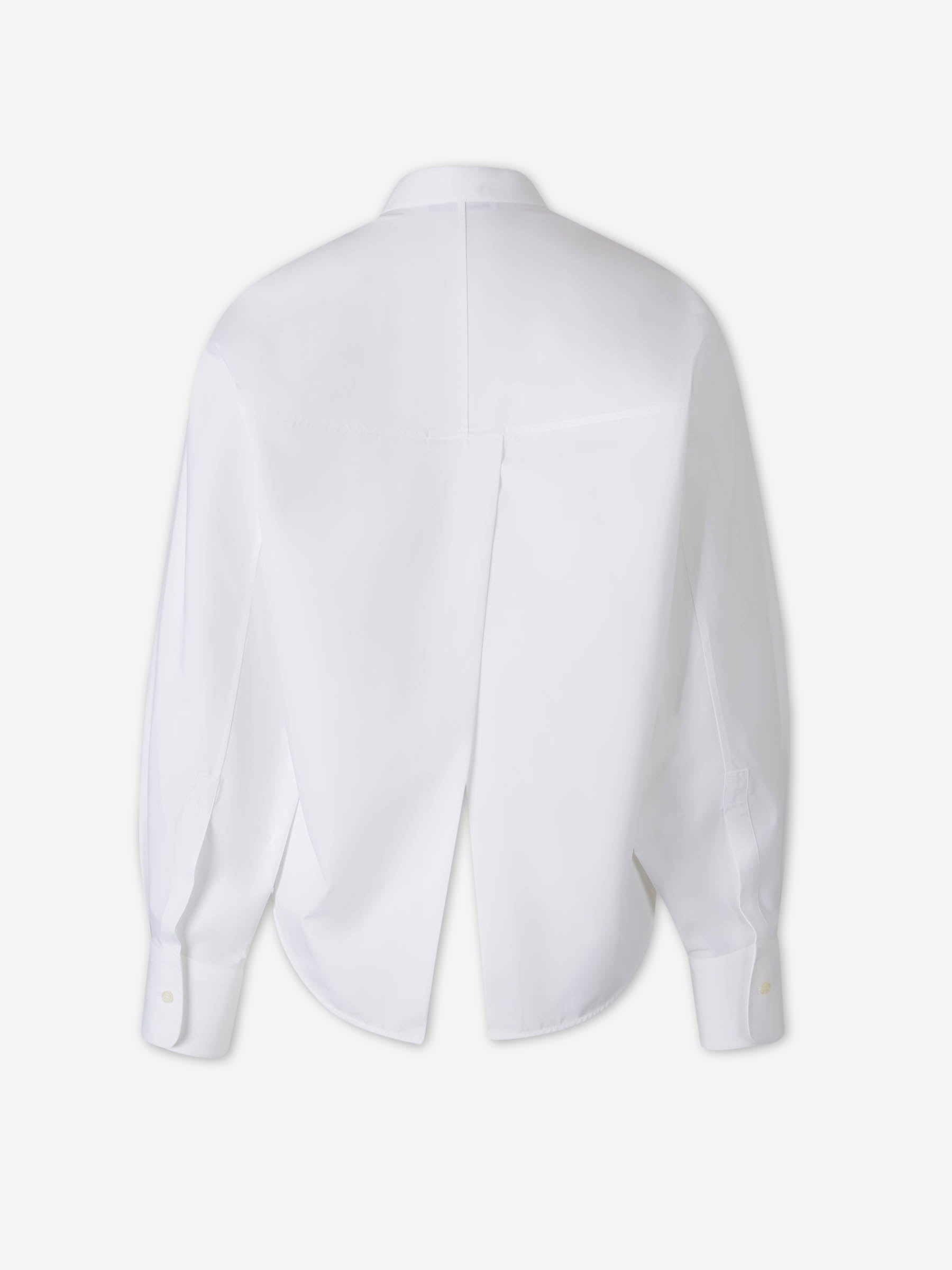 Outlet online Givenchy Mujer Camisa Cocoon color Blanco sku 701-002376 01 - Foto 2