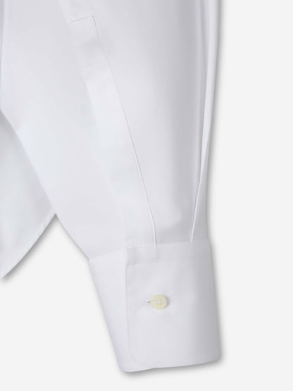 Outlet online Givenchy Mujer Camisa Cocoon color Blanco sku 701-002376 01 - Foto 4
