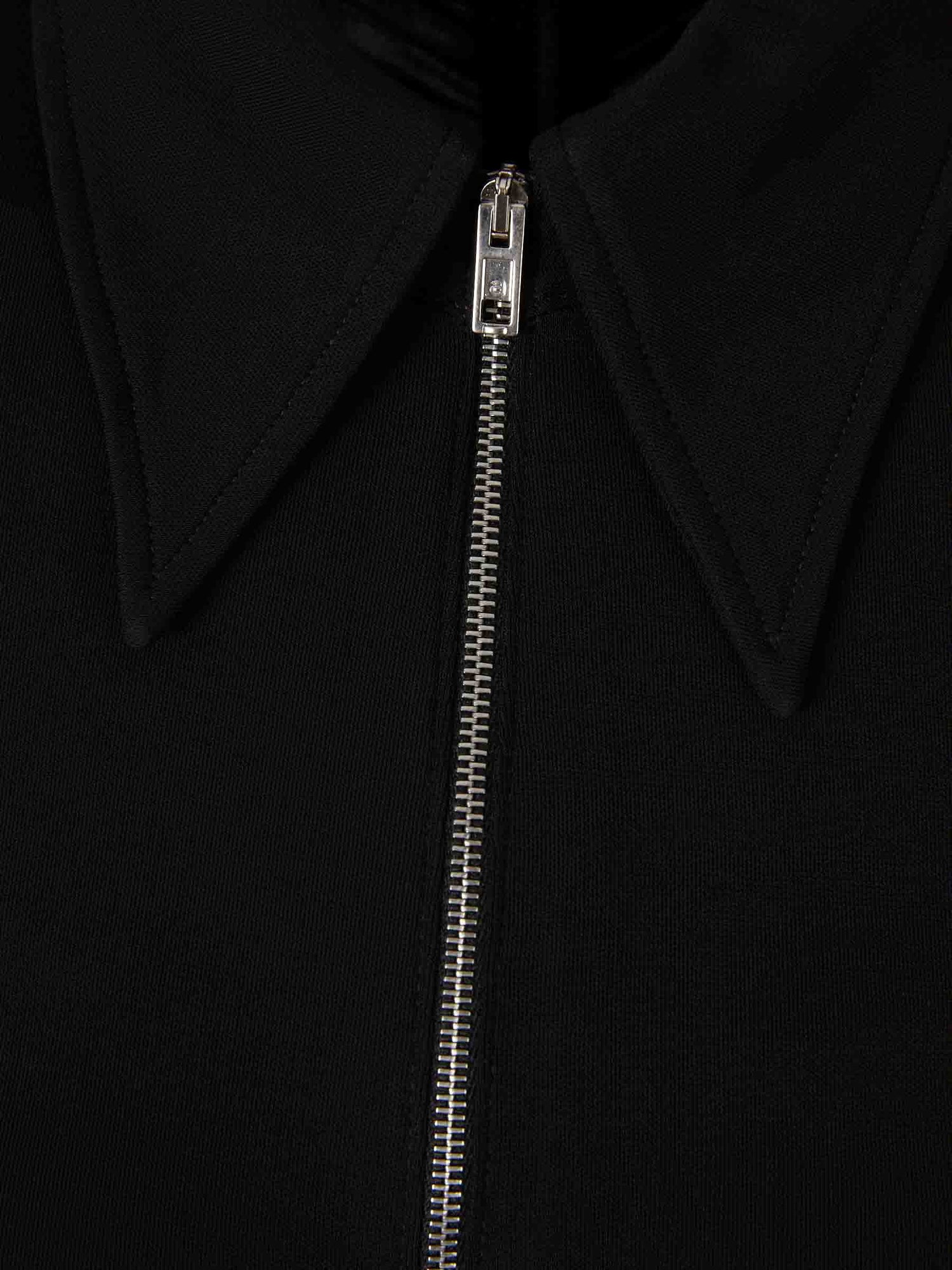 Outlet online Alexander Wang Mujer Camisa Drapeada Cremallera color Negro sku 701-002395 01 - Foto 3