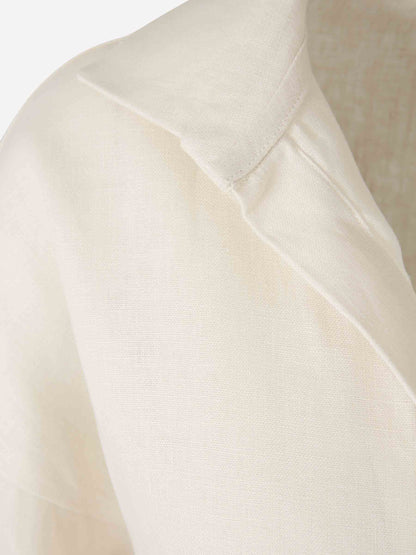 Outlet online Andres Otalora Mujer Camisa Si Sabes color Crema sku 701-002402 00 - Foto 3