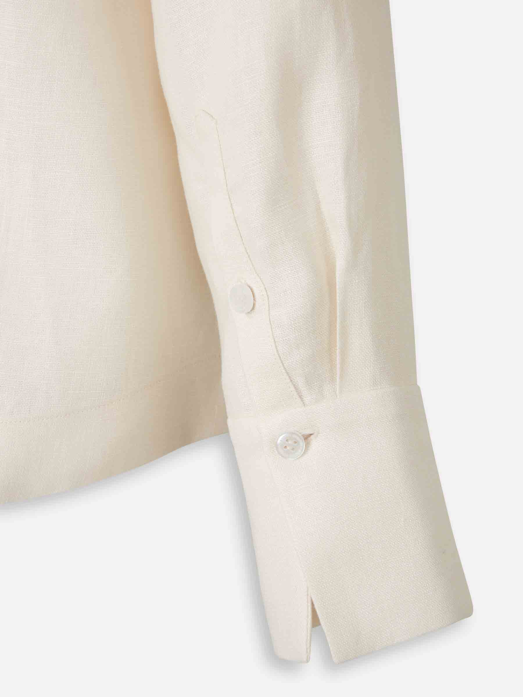Outlet online Andres Otalora Mujer Camisa Si Sabes color Crema sku 701-002402 00 - Foto 4