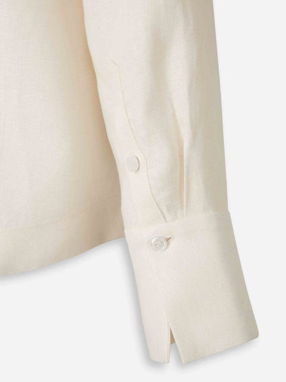 Outlet online Andres Otalora Mujer Camisa Si Sabes color Crema sku 701-002402 00 - Foto 4