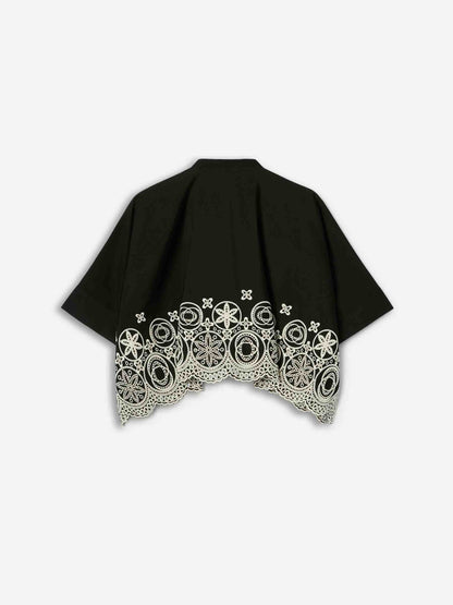 LaDoubleJ Mujer Barcelona Blusa Mini Foulard color Blanco Y Negro sku 701-002440 01 - Foto 1