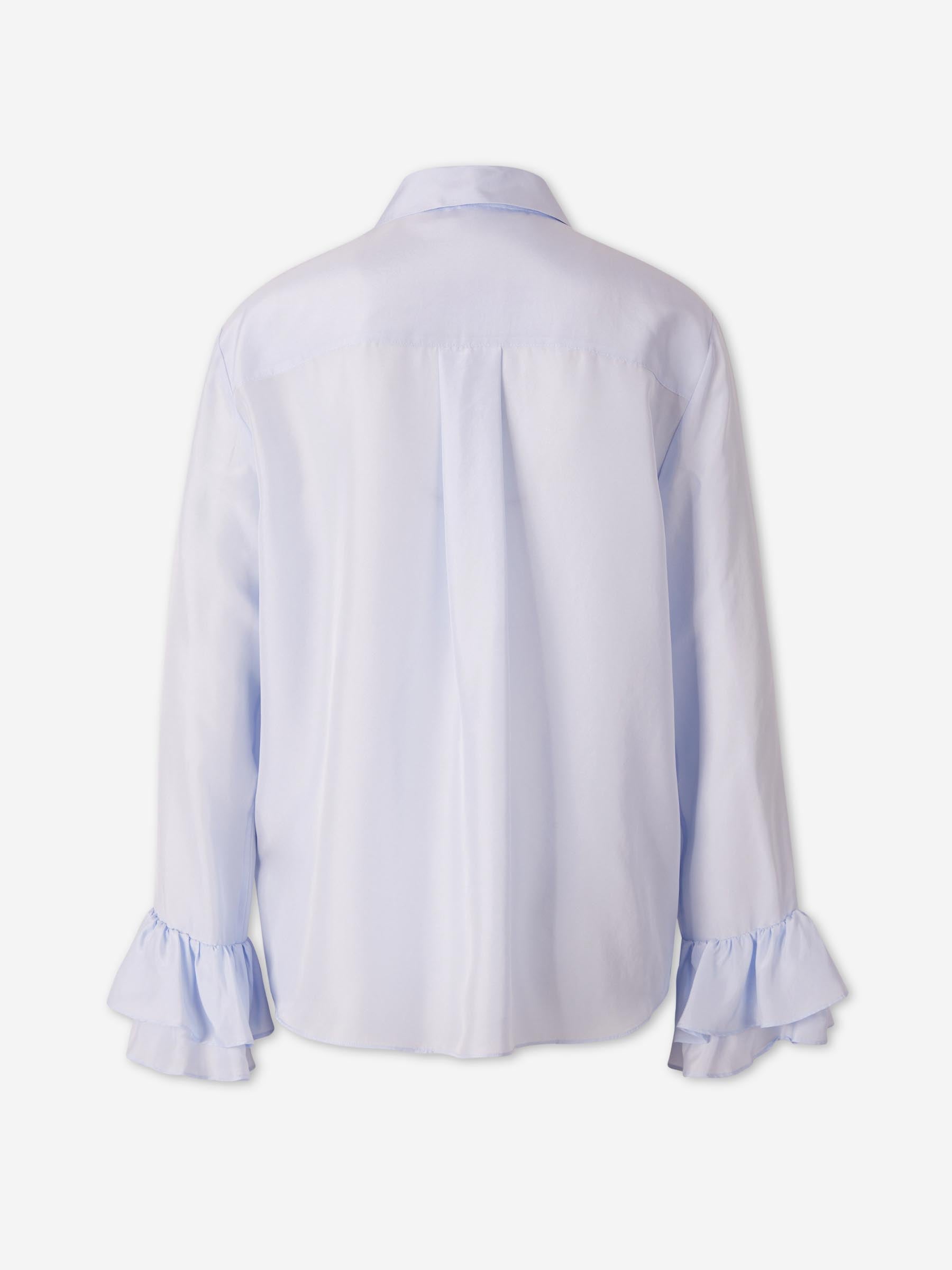 Dorothee Schumacher Mujer Barcelona Camisa Lisa Seda color Azul sku 701-002467 01 - Foto 2