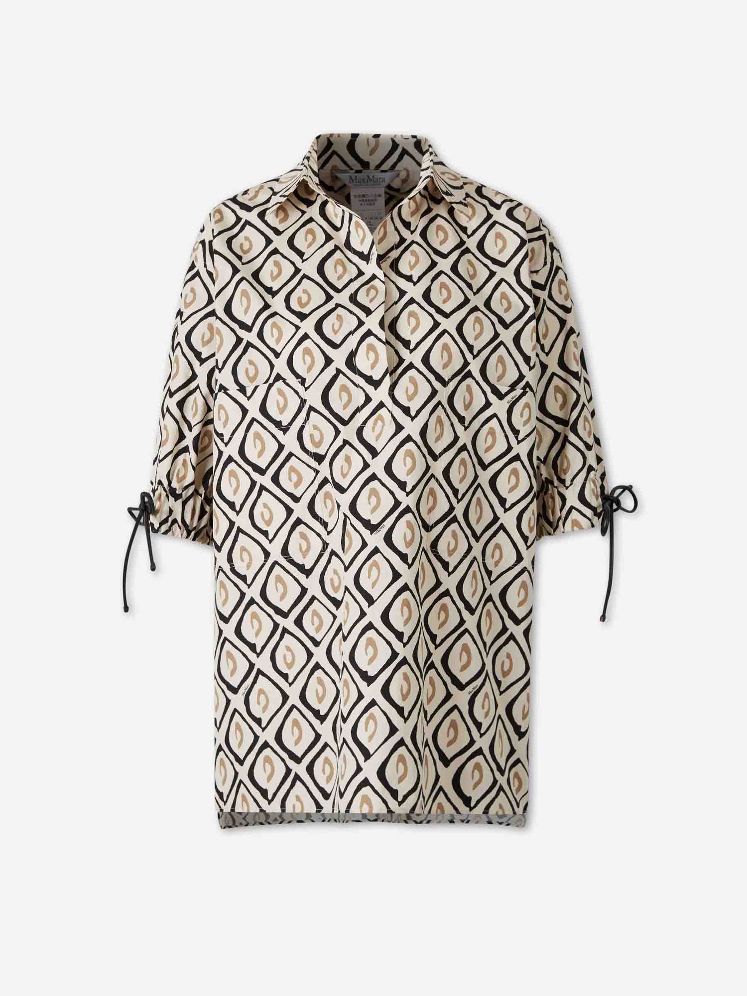 Outlet online Max Mara Mujer Blusa Ancha Estampada color Multicolor sku 701-002480 01 - Foto 1