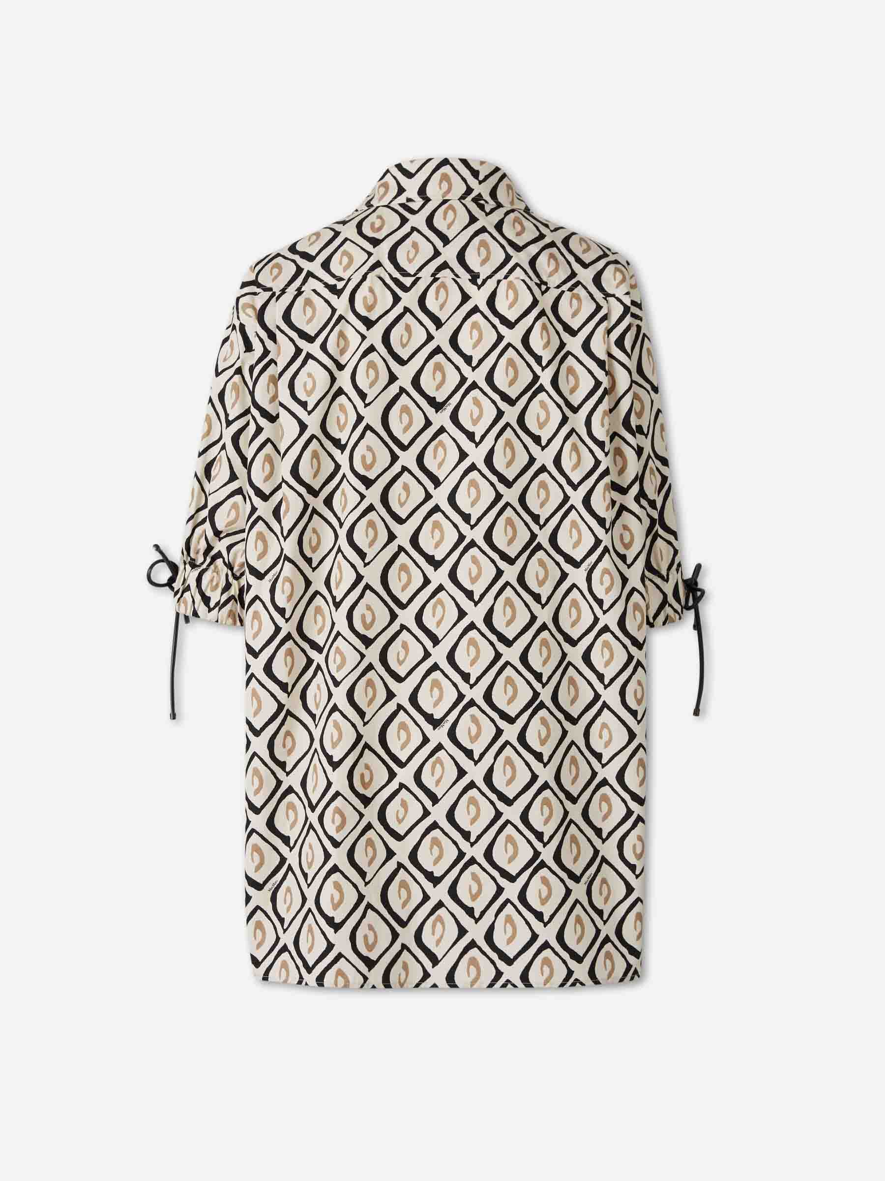 Outlet online Max Mara Mujer Blusa Ancha Estampada color Multicolor sku 701-002480 01 - Foto 2