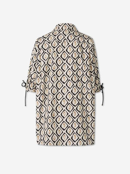 Outlet online Max Mara Mujer Blusa Ancha Estampada color Multicolor sku 701-002480 01 - Foto 2