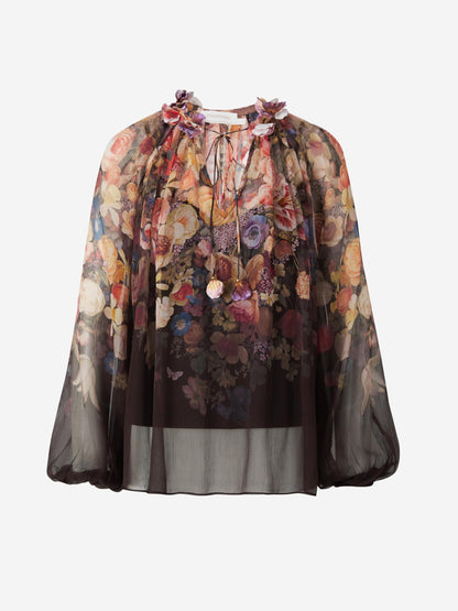 Outlet online Zimmermann Mujer Blusa Motivo Floral color Multicolor sku 702-000439 01 - Foto 1