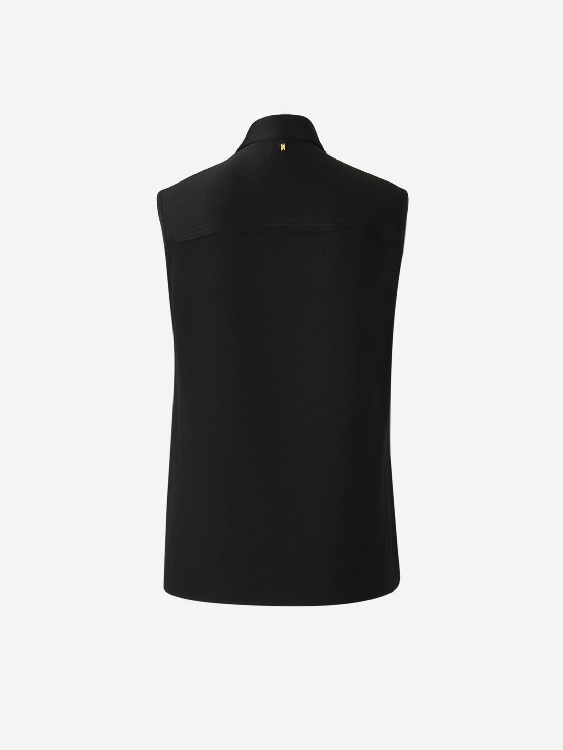 Ami Paris Mujer Barcelona Blusa Crepé Botones color Negro sku 702-000462 01 - Foto 2