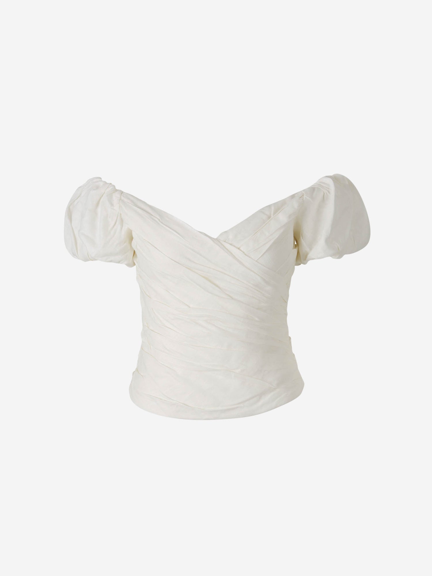 Outlet online Cult Gaia Mujer Blusa Helene Superior color Marfil sku 702-000469 01 - Foto 1