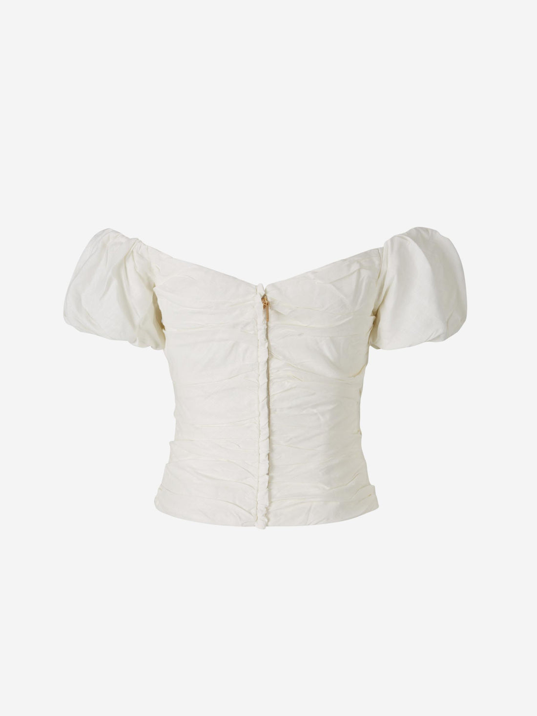 Outlet online Cult Gaia Mujer Blusa Helene Superior color Marfil sku 702-000469 01 - Foto 2