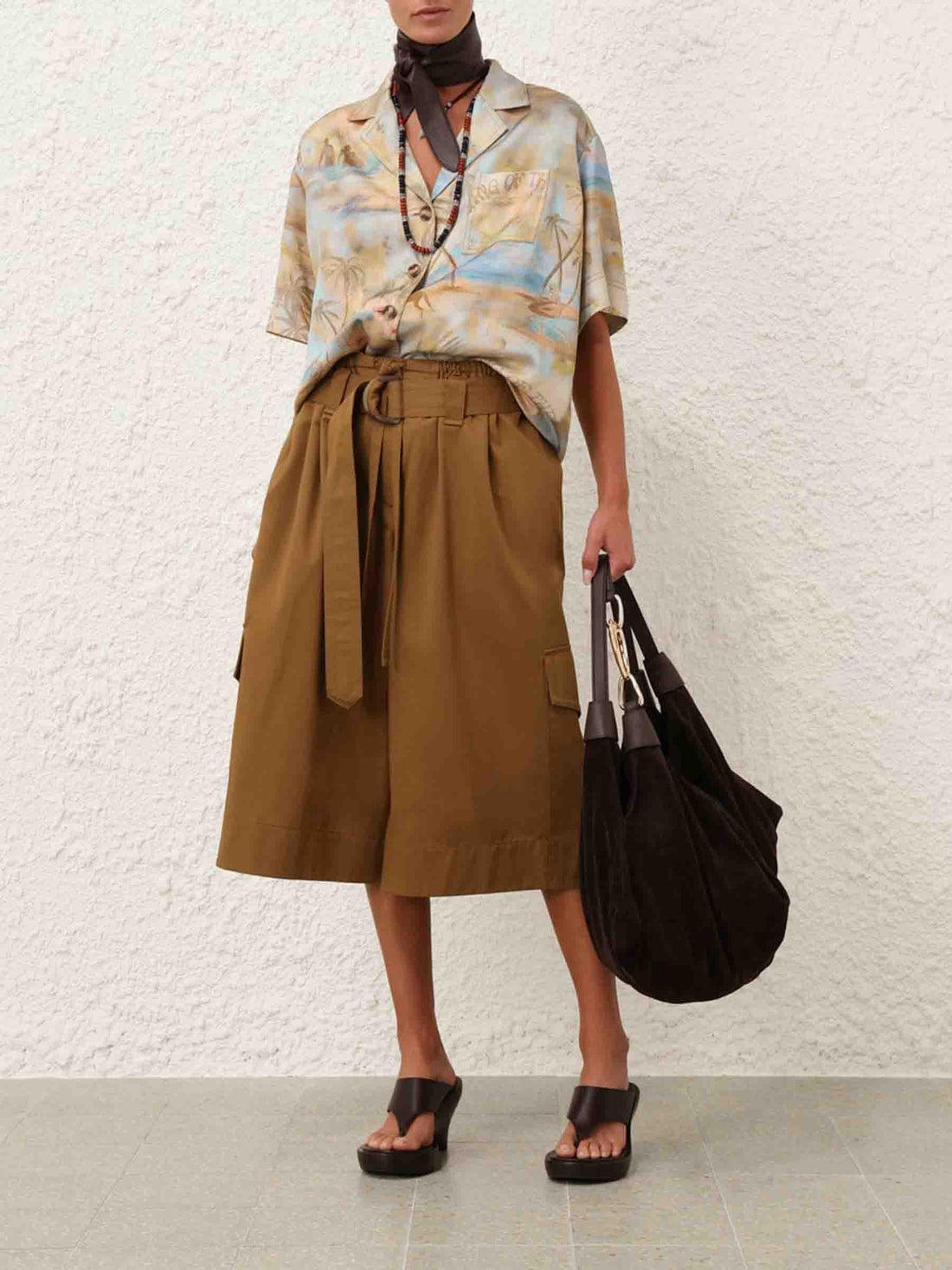 Zimmermann Mujer Barcelona Camisa Illuminate Estampado color Multicolor sku 702-000484 01 - Foto 2