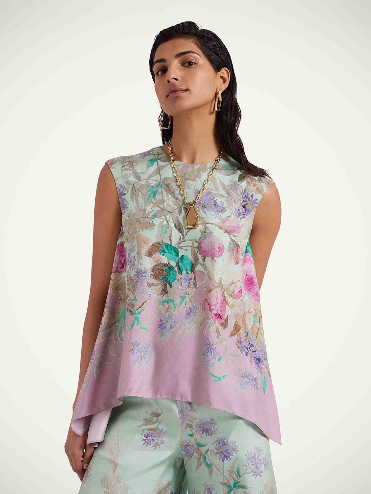 LaDoubleJ Mujer Barcelona Blusa San Carlo color Verde Menta sku 702-000488 01 - Foto 5