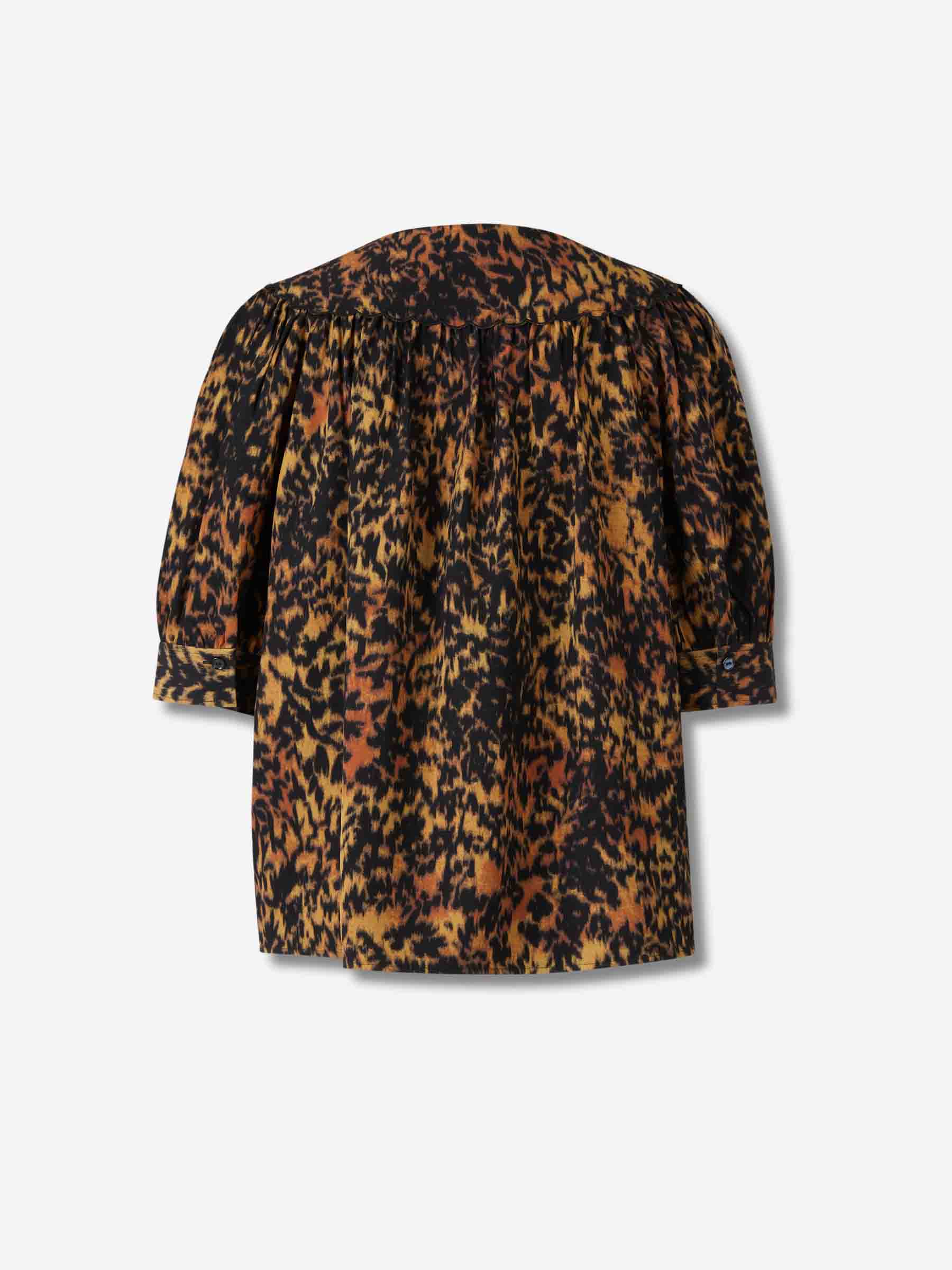 Outlet online Ulla Johnson Mujer Blusa Estampada color Leopardo sku 702-000491 01 - Foto 2